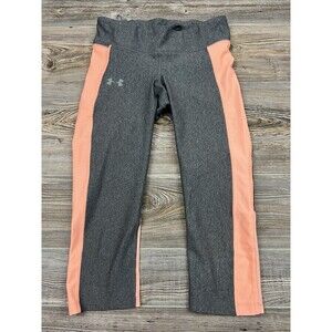 Under Armour HEAT GEAR Womens M Drawstring Athletic Cropped Compression Leggings